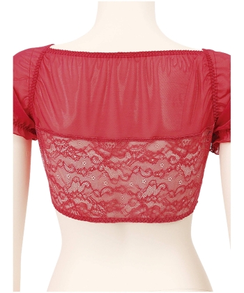 パフスリーブ ブラ・ショーツセット