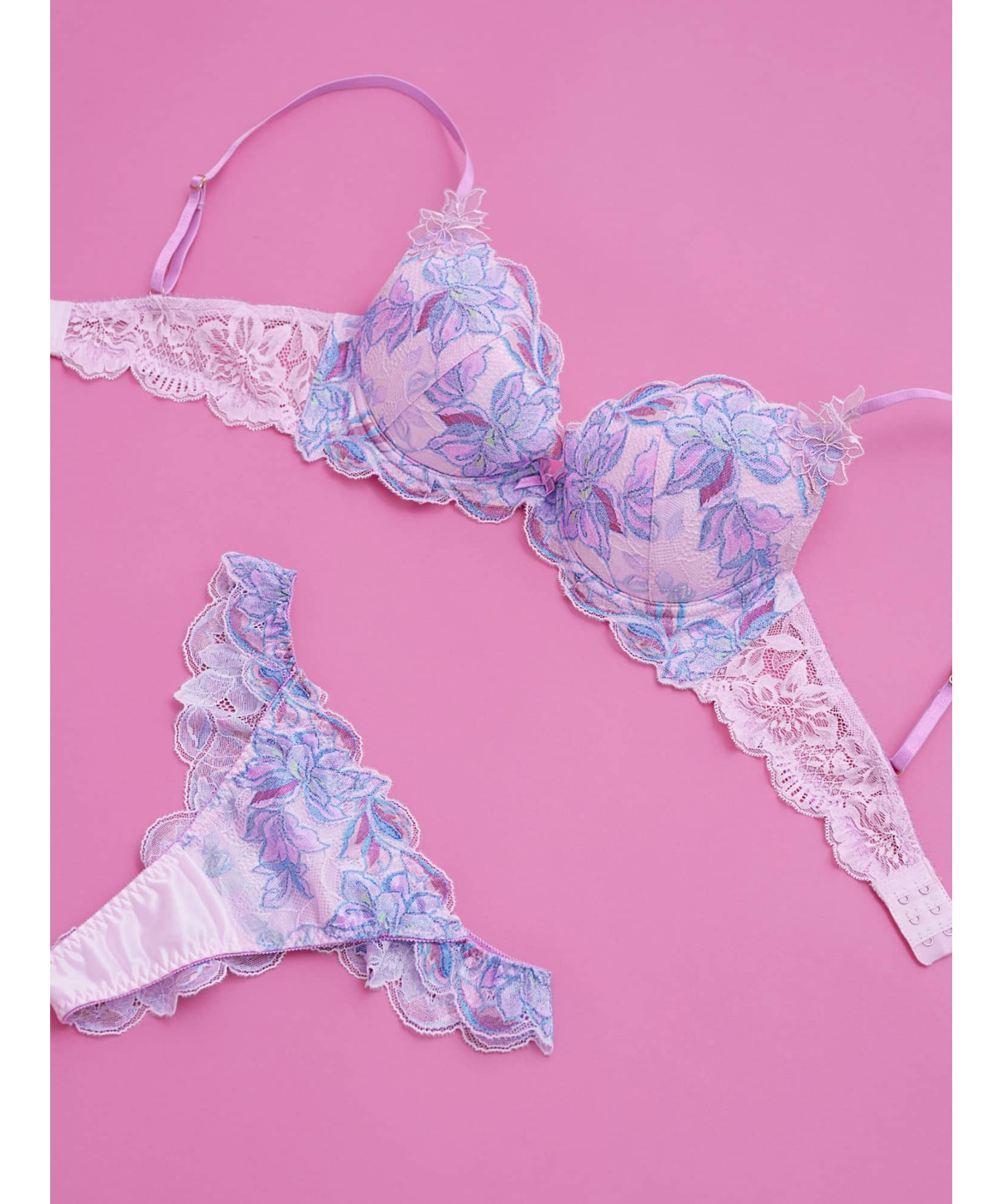 ピクトリアルフラワー グラマーアップ ブラ