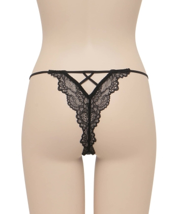 ファンフラワー サイドリボン Tバック