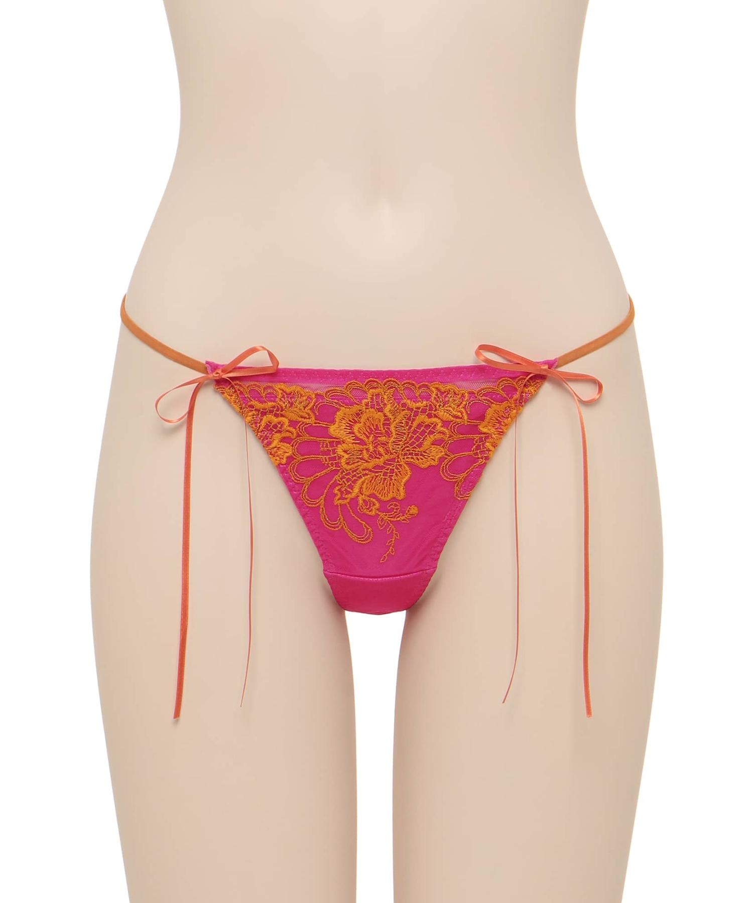 ファンフラワー サイドリボン Tバック