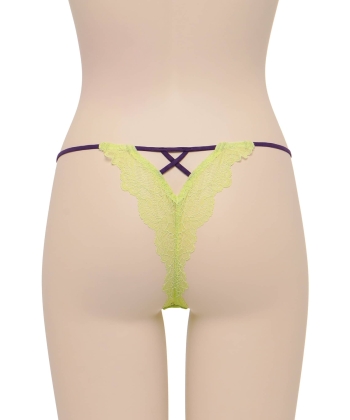 ファンフラワー サイドリボン Tバック