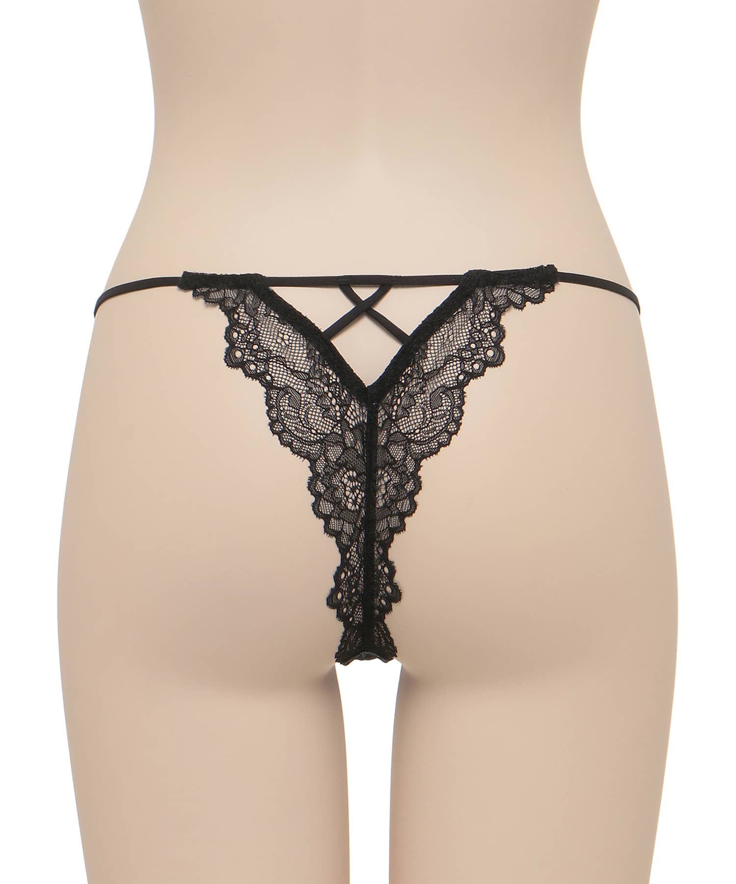 ファンフラワー サイドリボン Tバック