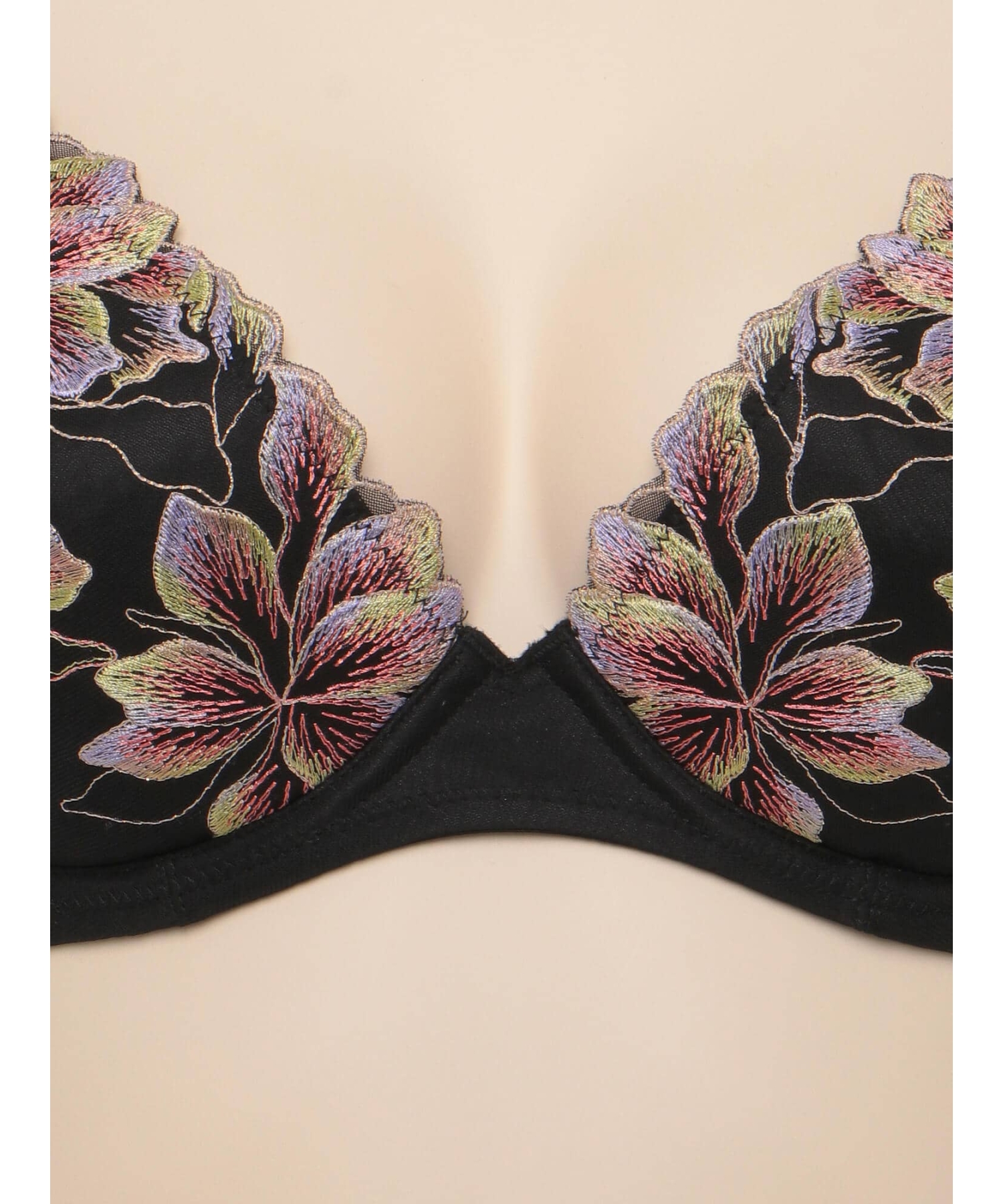 カラフルフラワー グラマーアップ ブラ