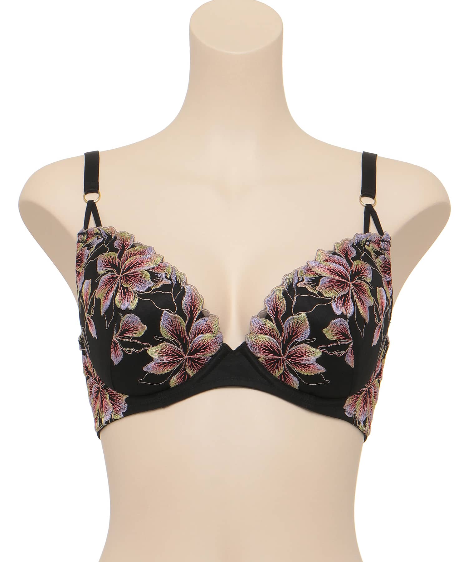 カラフルフラワー グラマーアップ ブラ