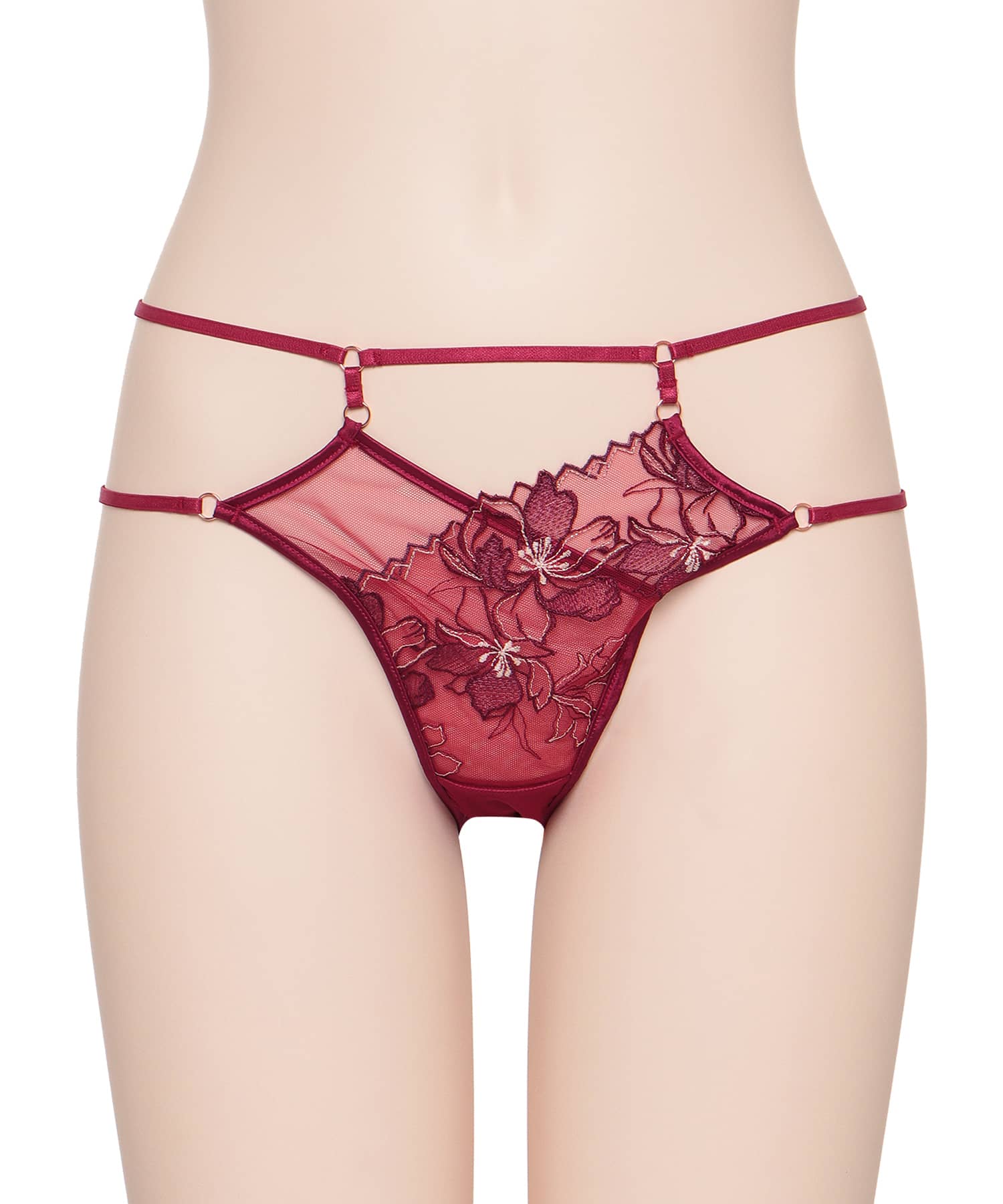 Cストリング露出画像 テンプティングフローラ シアーエンブレース ショーツ / RAVIJOUR ONLINE STORE(ラヴィジュールオンラインストア)
