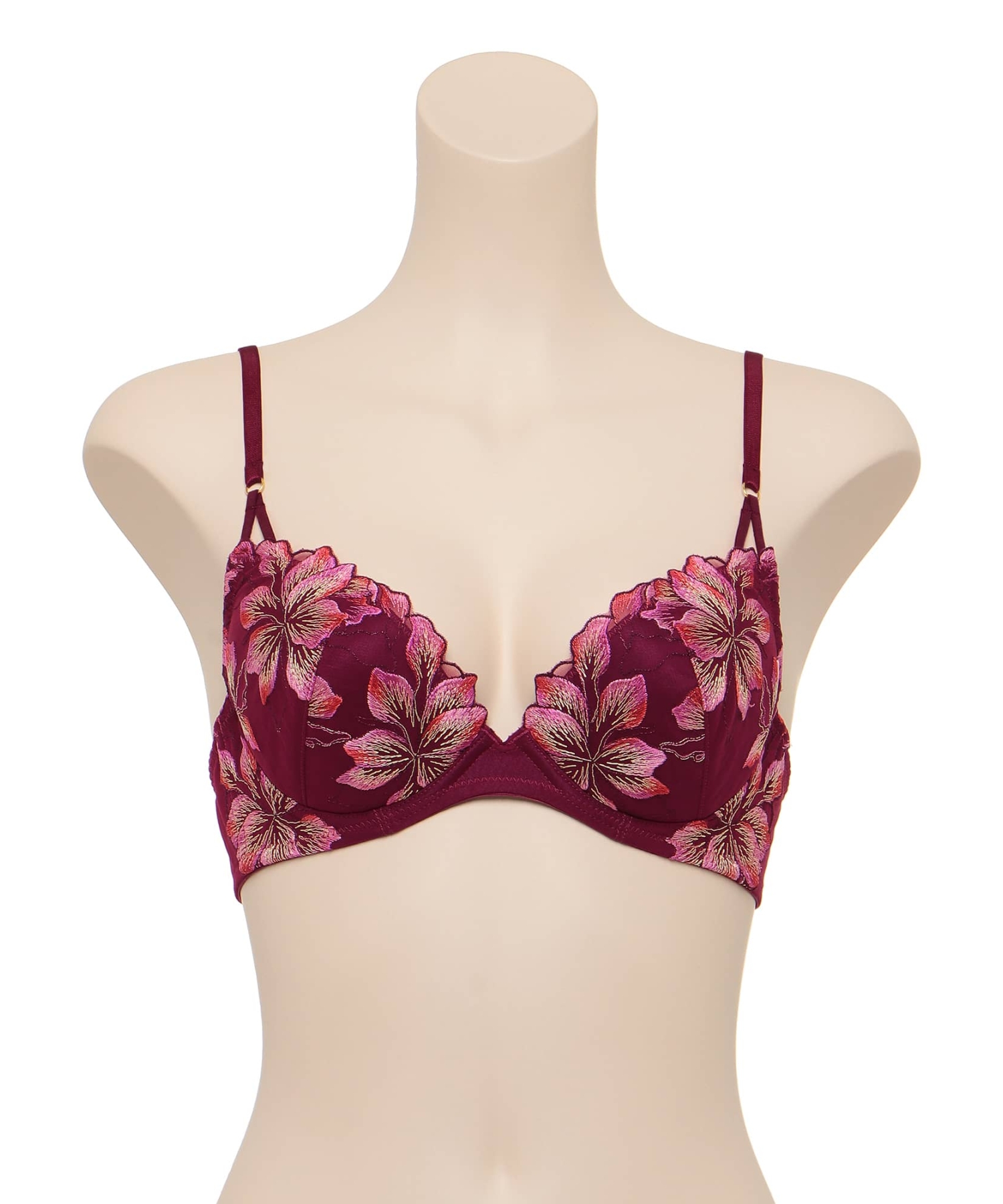 カラフルフラワー グラマーアップ ブラ