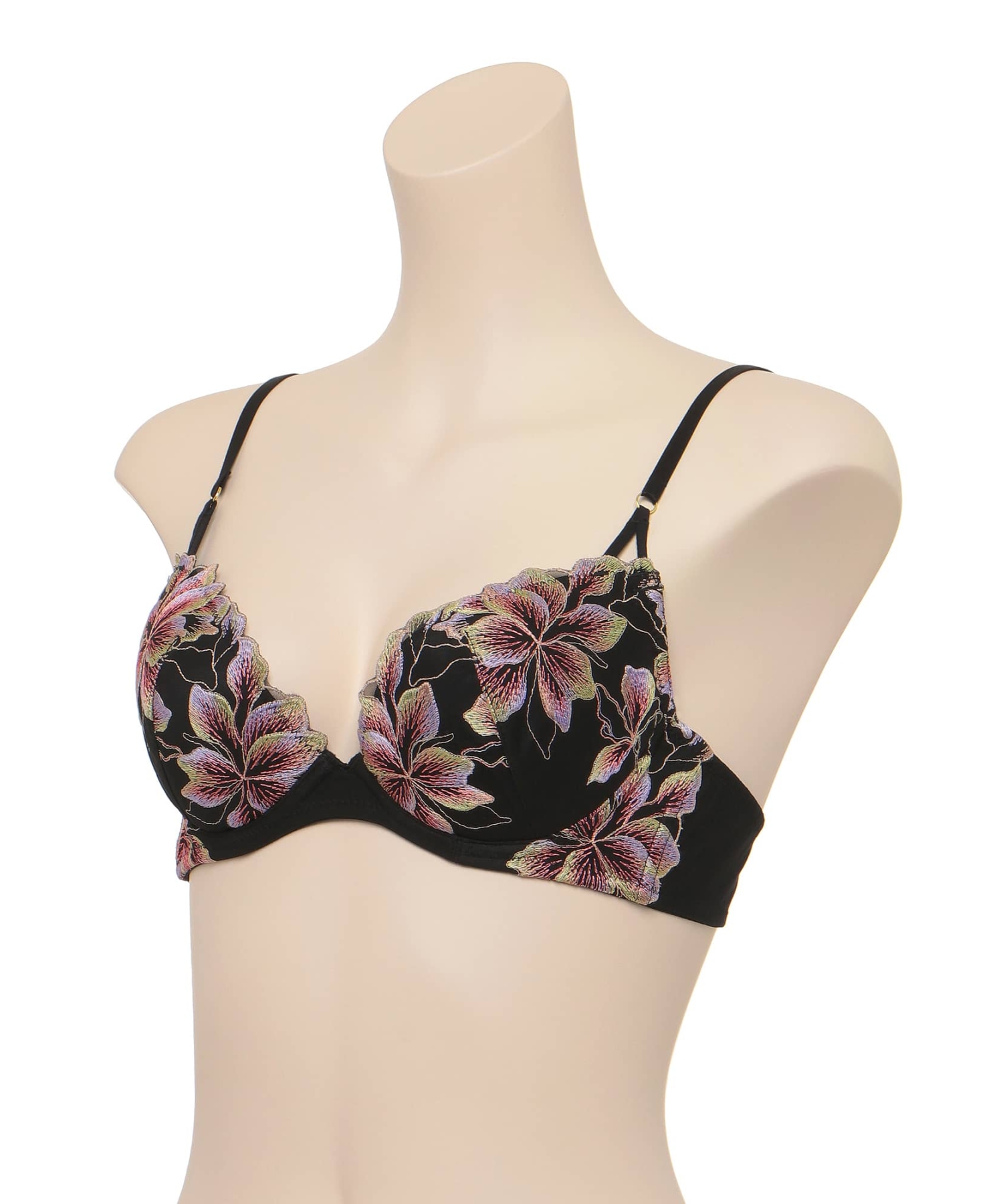 カラフルフラワー グラマーアップ ブラ