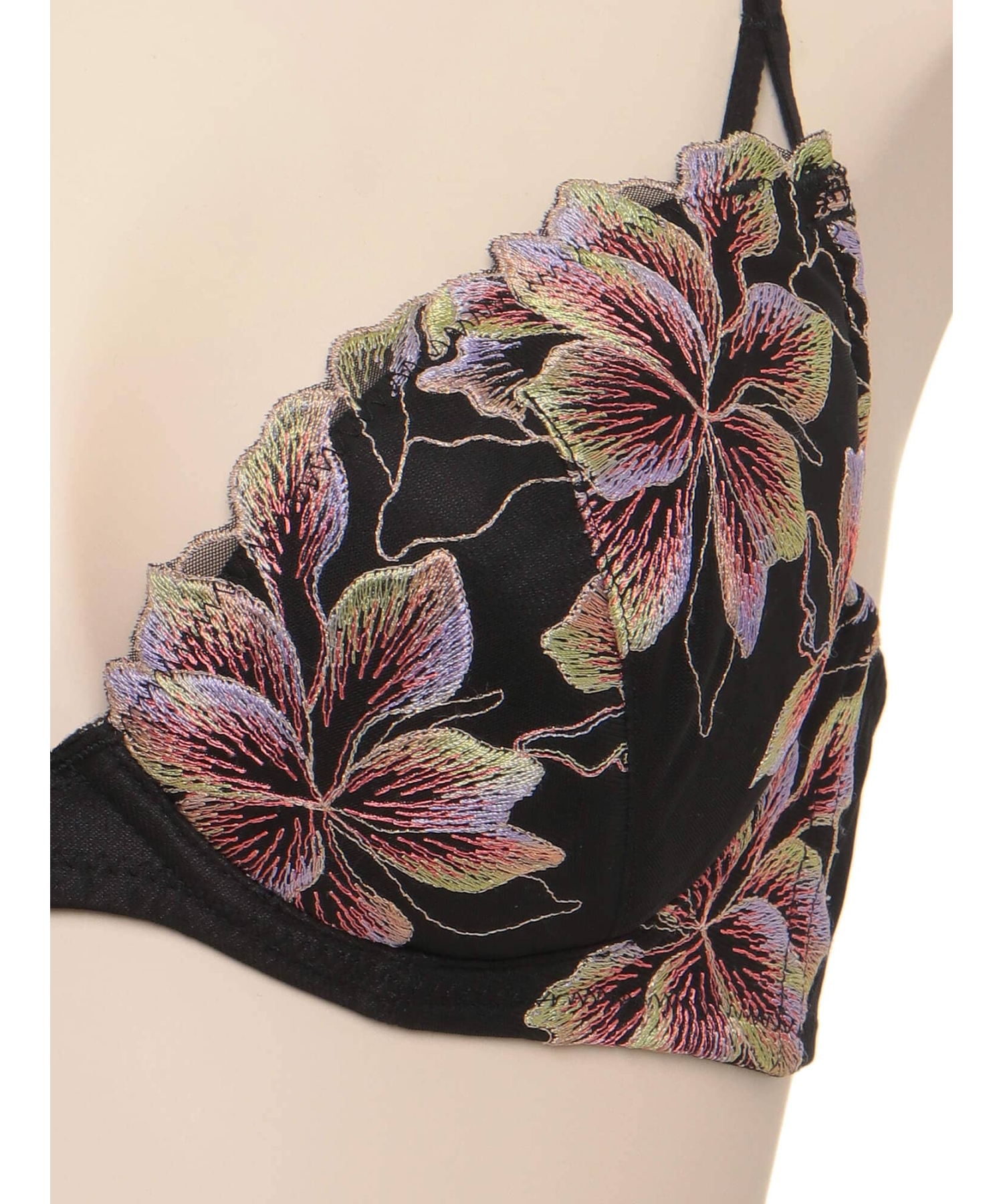 カラフルフラワー グラマーアップ ブラ