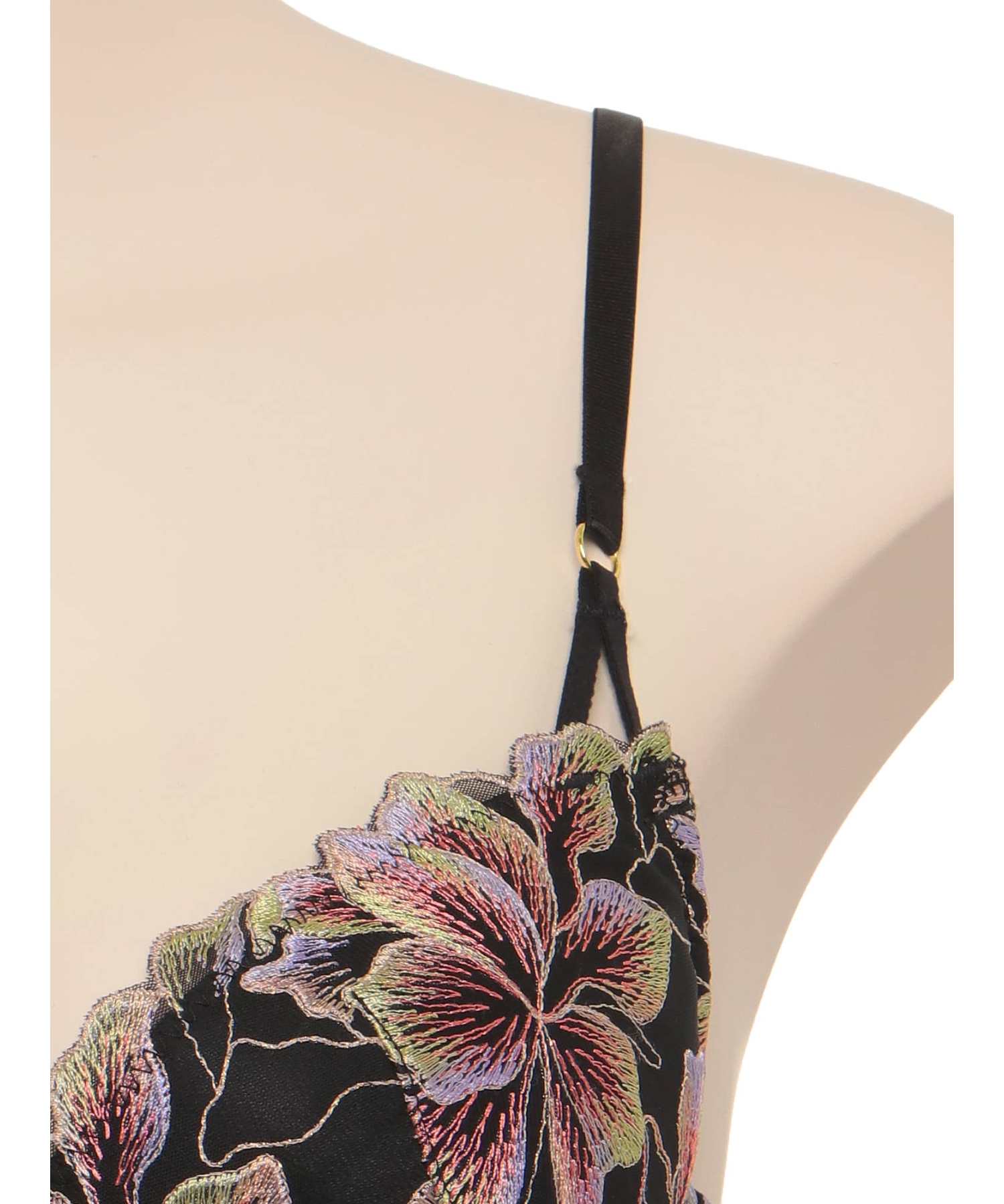 カラフルフラワー グラマーアップ ブラ