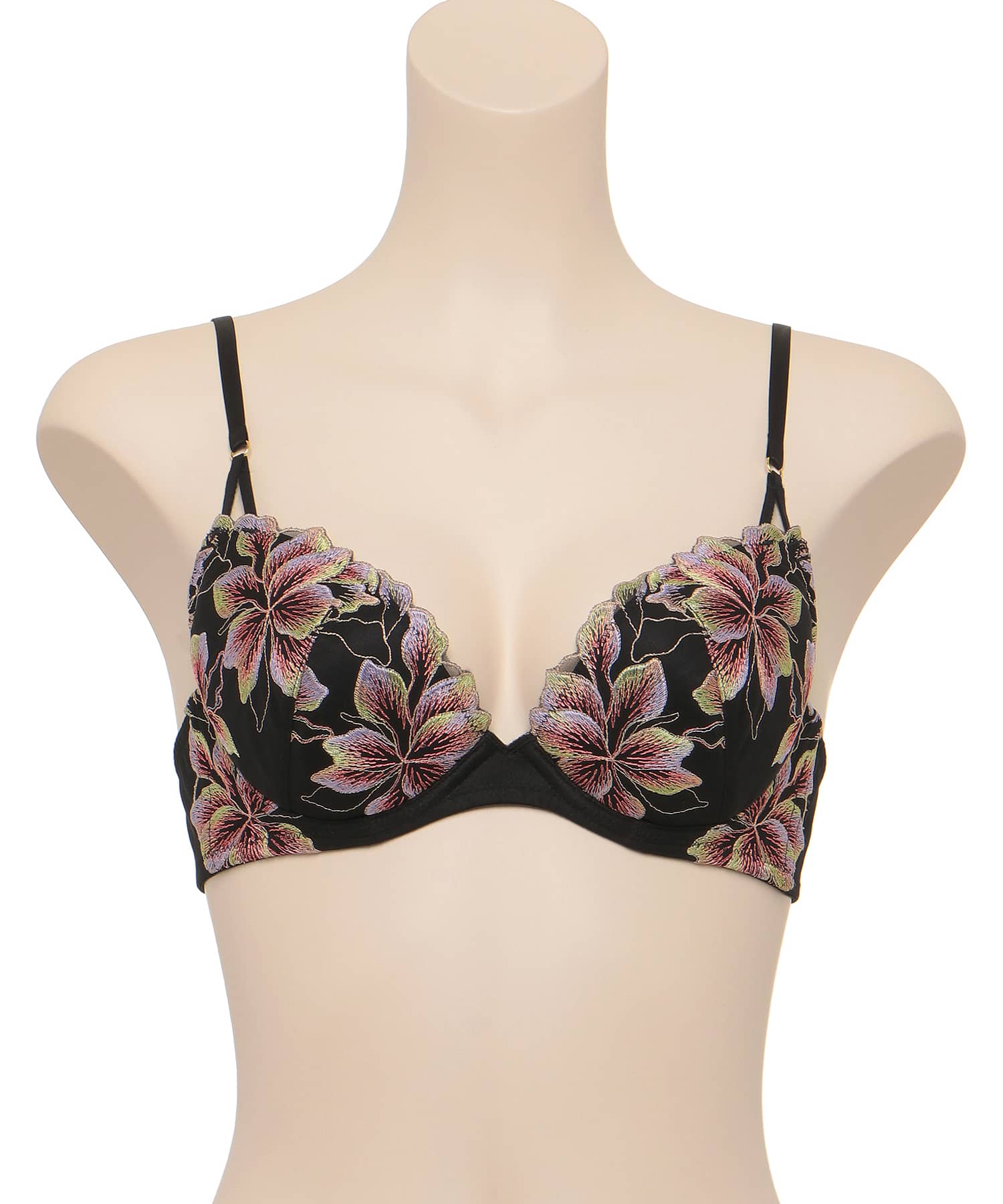 カラフルフラワー グラマーアップ ブラ