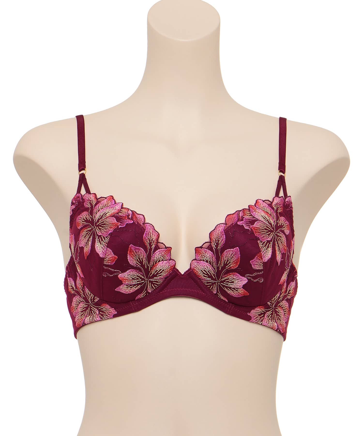 カラフルフラワー グラマーアップ ブラ