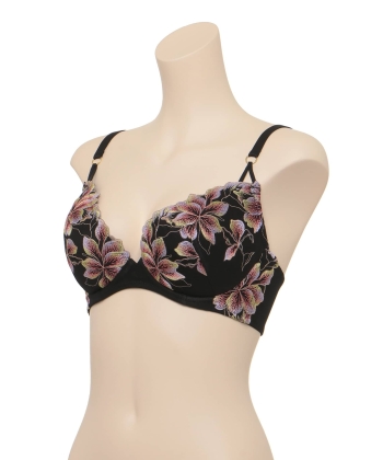 カラフルフラワー グラマーアップ ブラ