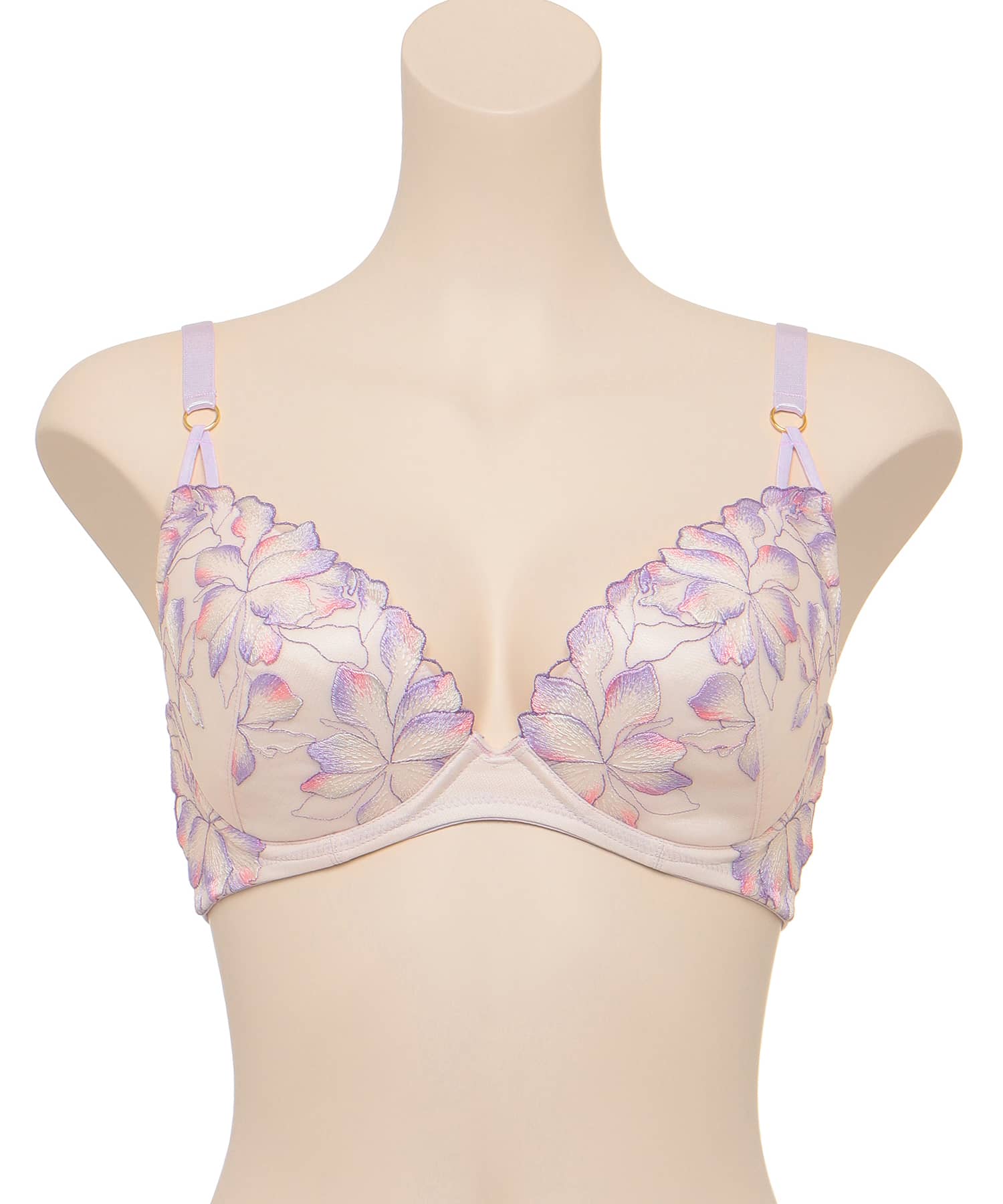 カラフルフラワー グラマーアップ ブラ