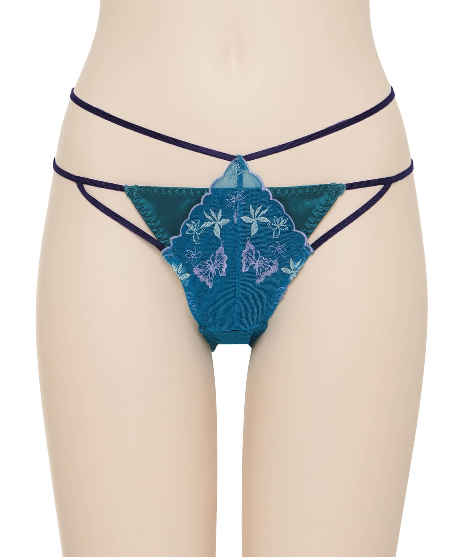 割れ目 透け パンティー