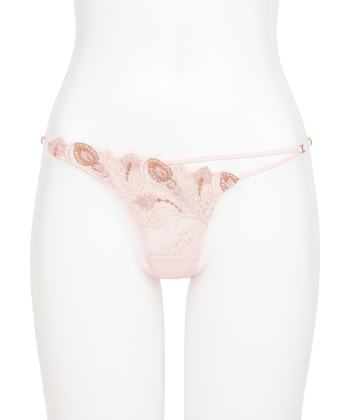 レーシーフェザー ストレッチレース Tバック