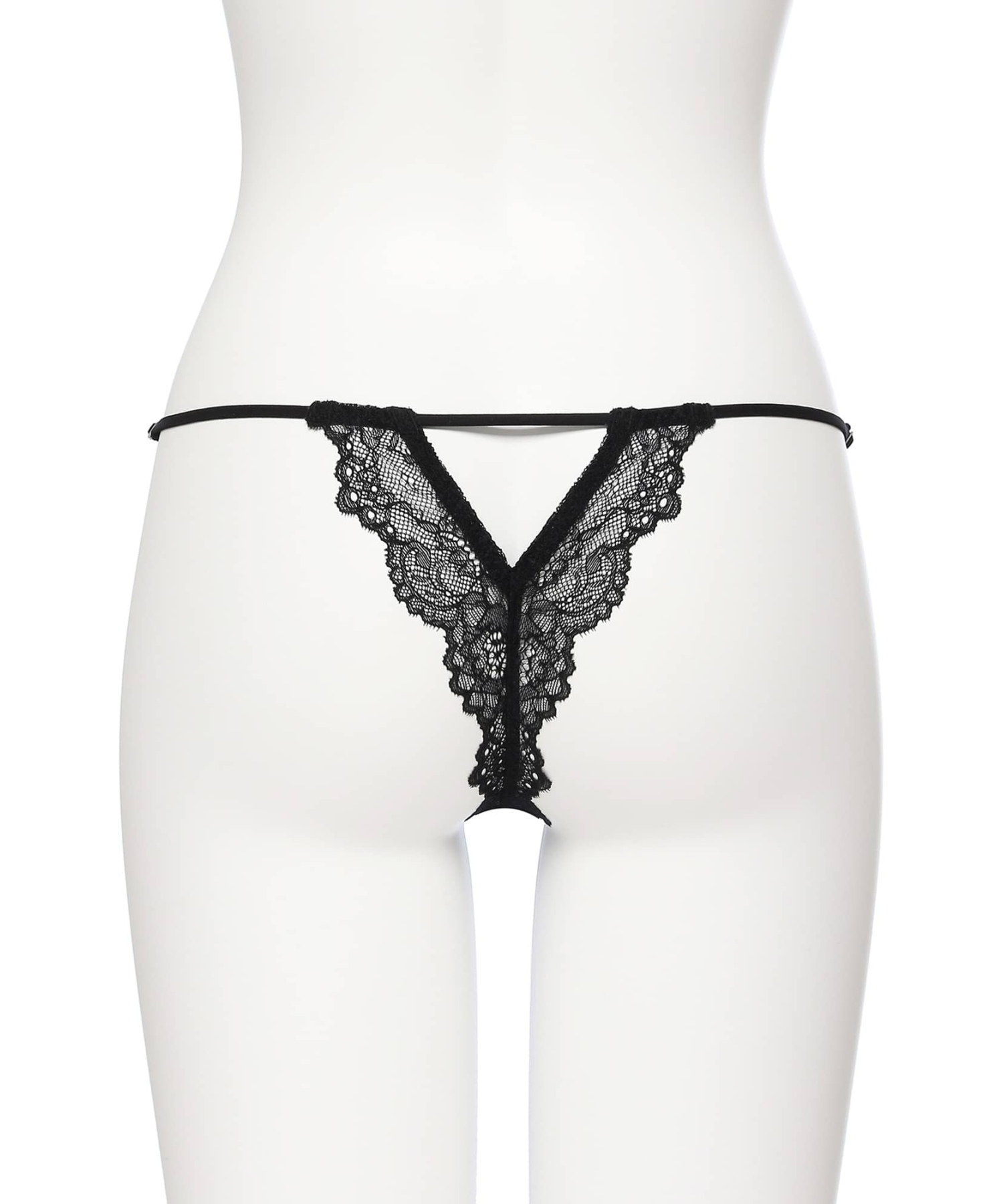 レーシーフェザー ストレッチレース Tバック