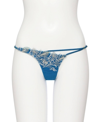 レーシーフェザー ストレッチレース Tバック