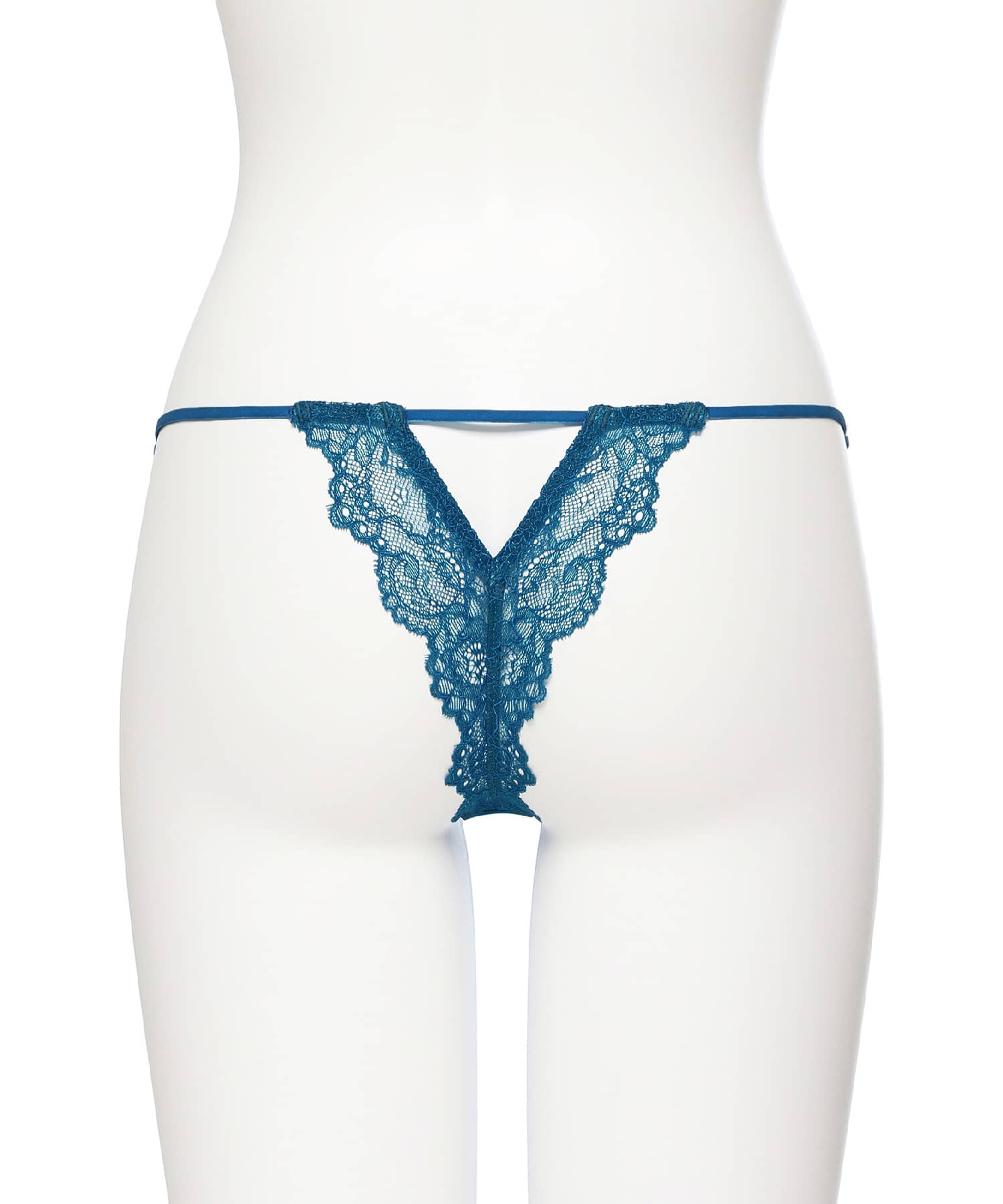 レーシーフェザー ストレッチレース Tバック