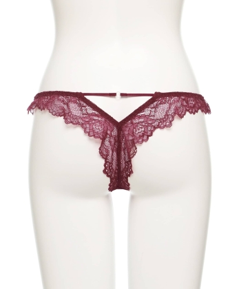 グリーミングフラワー ストレッチレース Tバック