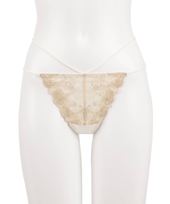 ヴァインフラワー ストレッチレース Tバック