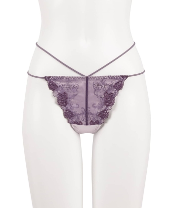 ヴァインフラワー ストレッチレース Tバック