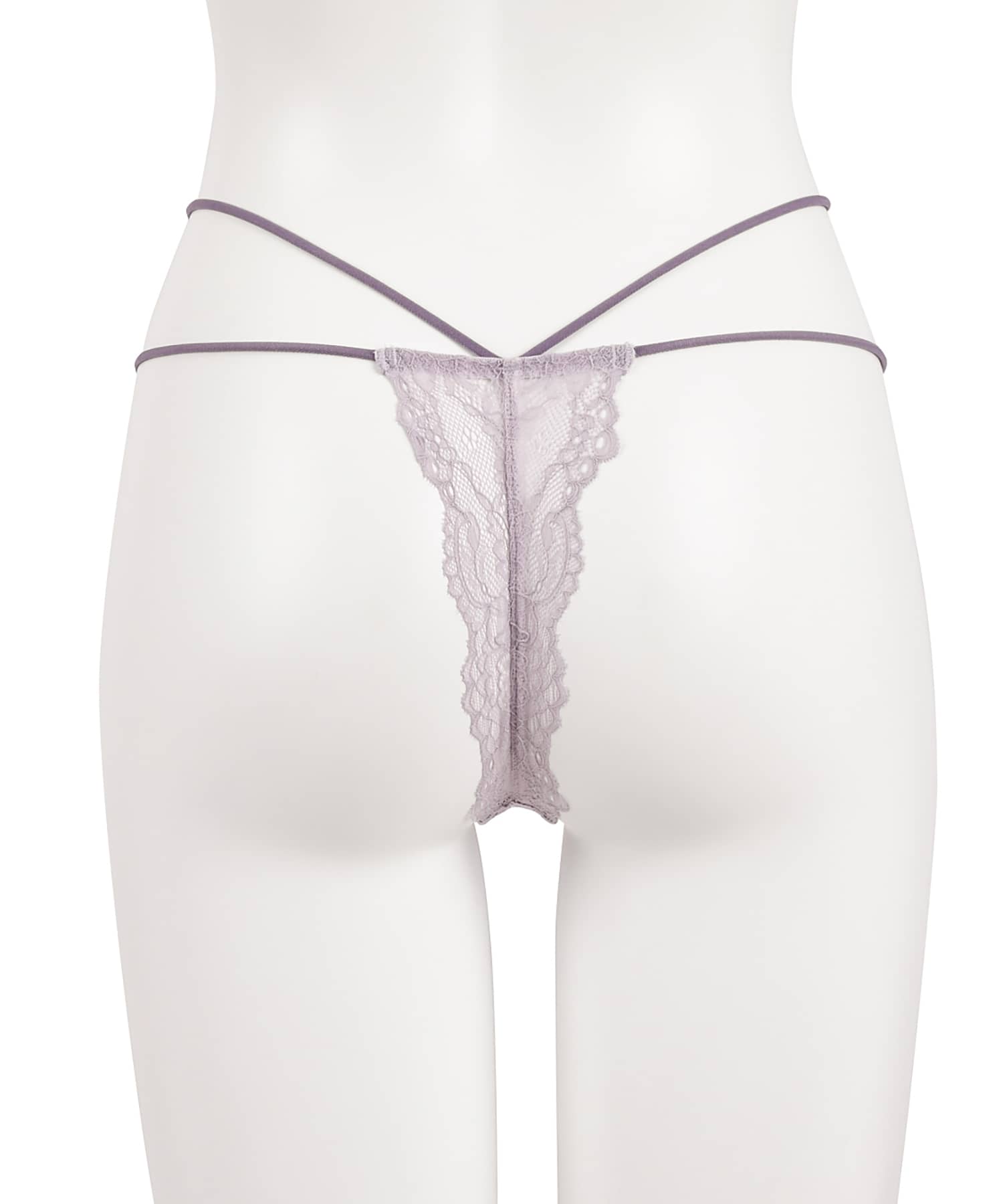 ヴァインフラワー ストレッチレース Tバック