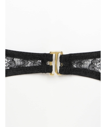 レーシーフリル ブラ&Tバック セット