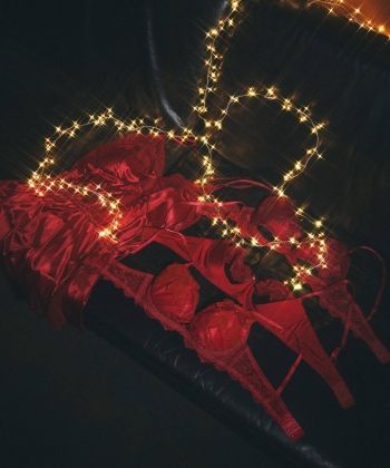 ピーカーブー ブラ&ショーツ セット