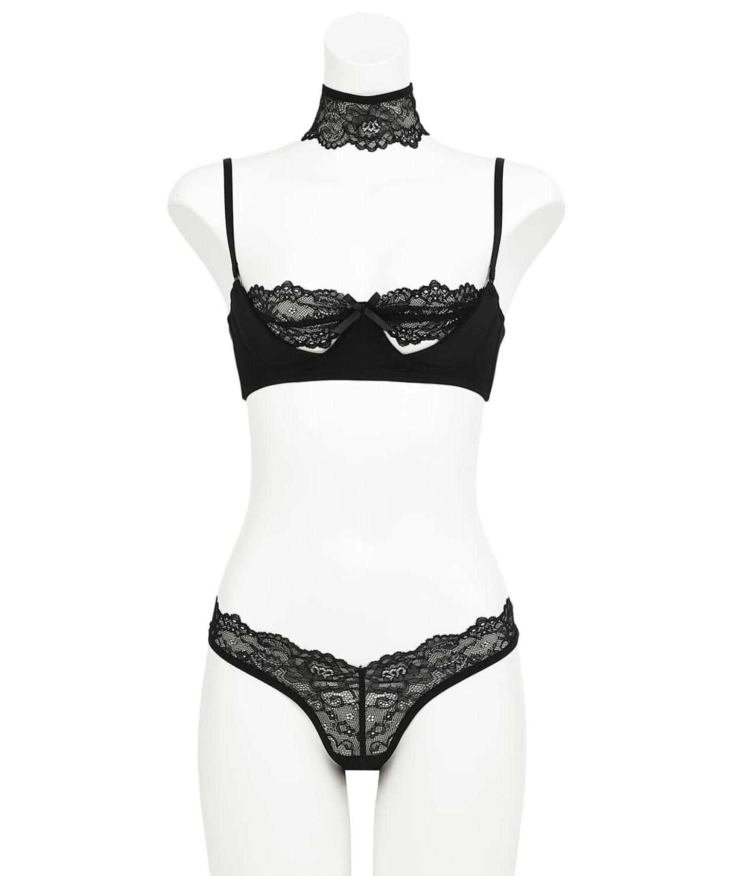 ピーカーブー ブラ&ショーツ セット