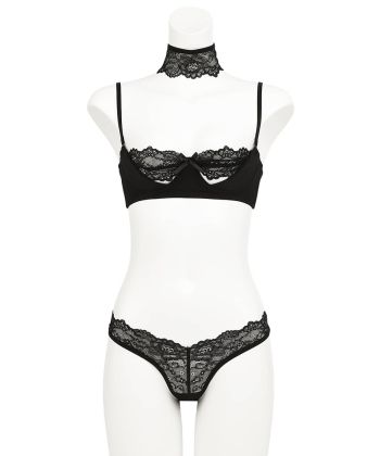 ピーカーブー ブラ&ショーツ セット