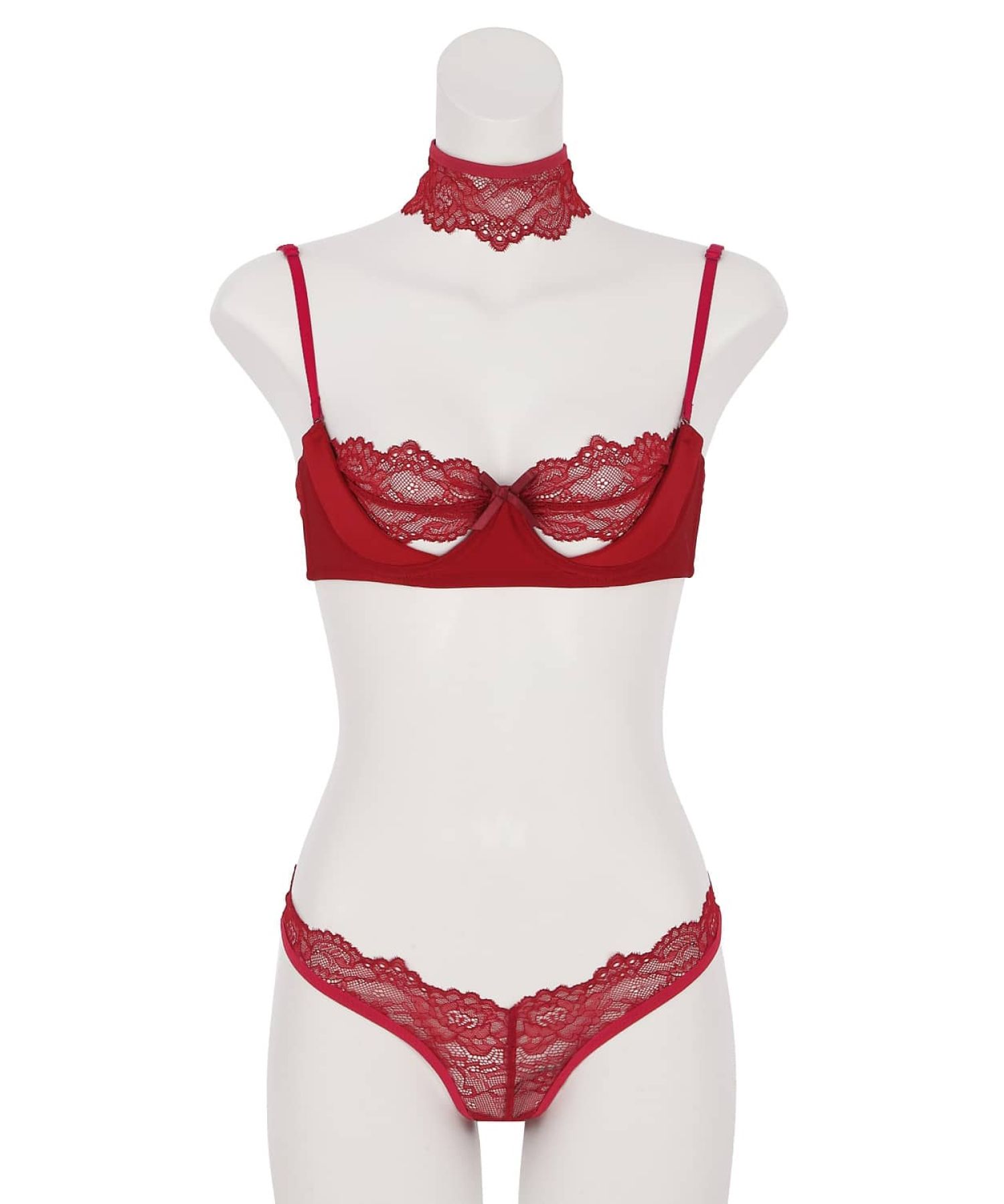 ピーカーブー ブラ&ショーツ セット