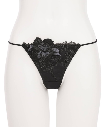 マリーサテン ストレッチレース Tバック