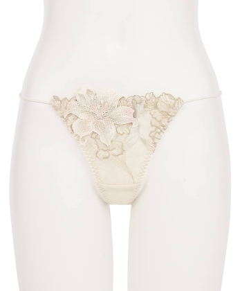 マリーサテン ストレッチレース Tバック