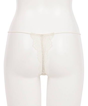 マリーサテン ストレッチレース Tバック