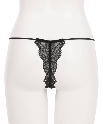 マリーサテン ストレッチレース Tバック