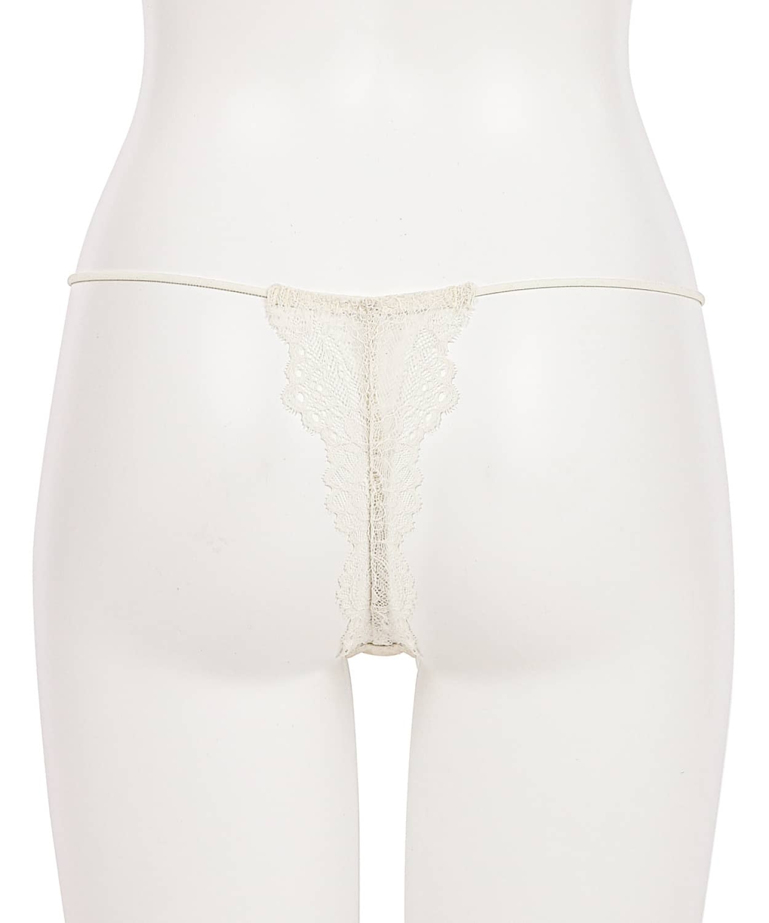 マリーサテン ストレッチレース Tバック