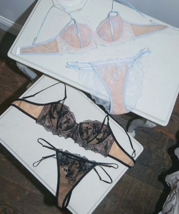 MINAMOコラボ グロウレース Tバックセット