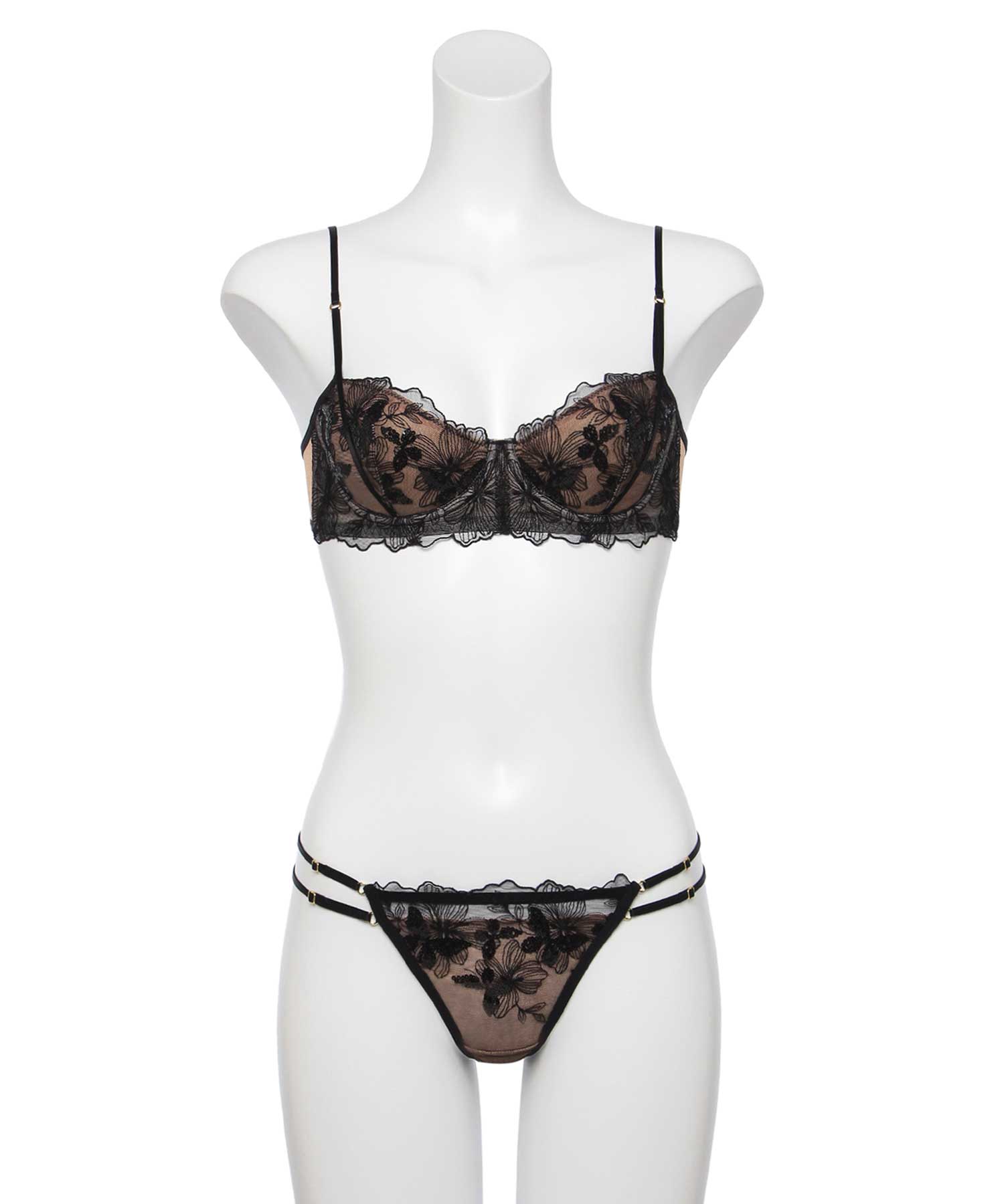 MINAMOコラボ グロウレース Tバックセット