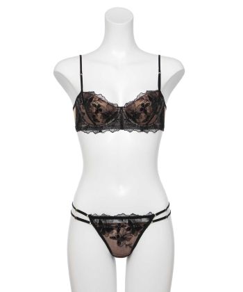 MINAMOコラボ グロウレース Tバックセット