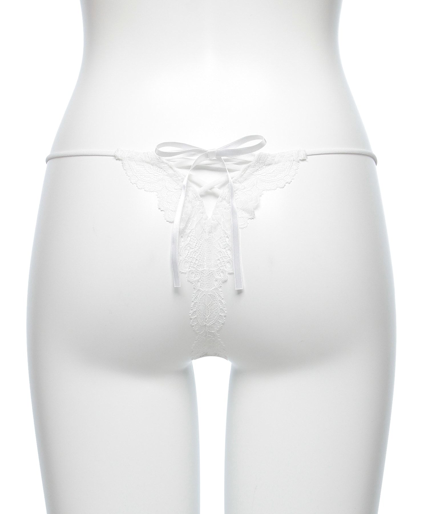 ルナリア レースアップ Tバック