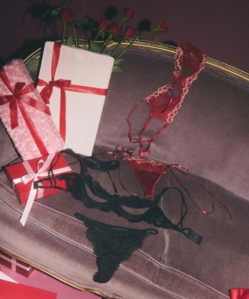 ノワールブラン Tバックセット