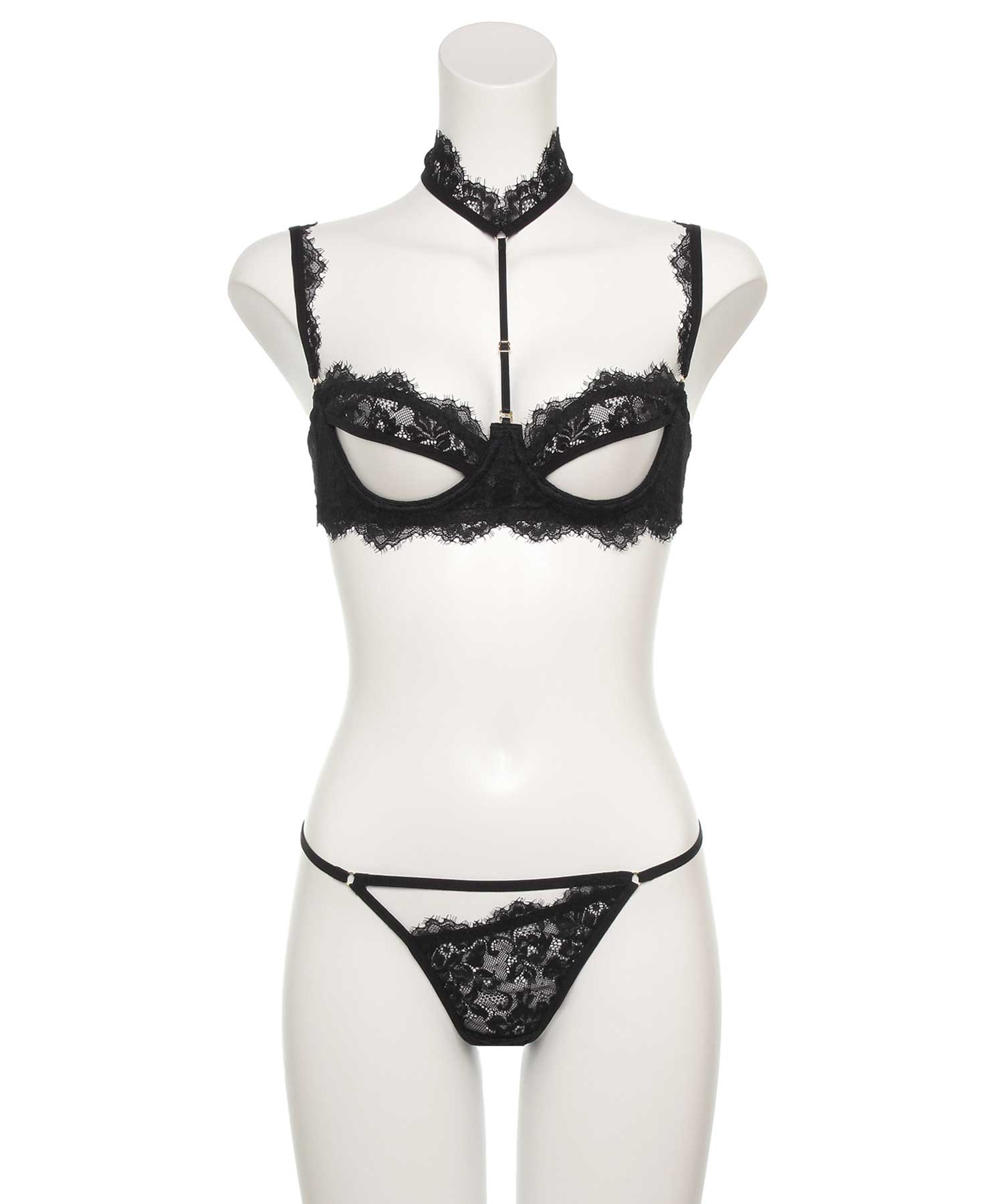 ノワールブラン Tバックセット