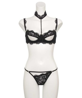 ノワールブラン Tバックセット