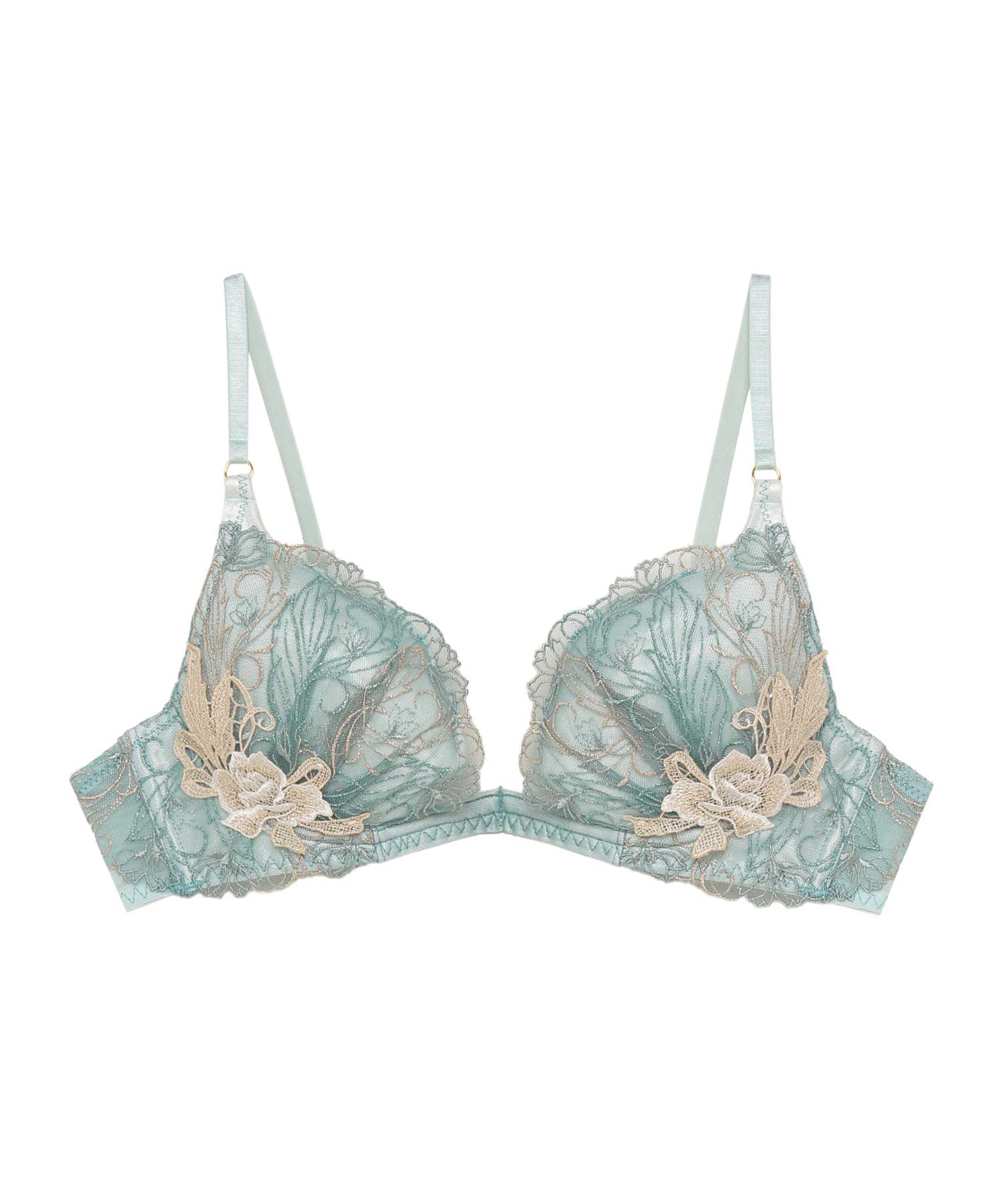 フェザーセレステ トリックリフト ブラ