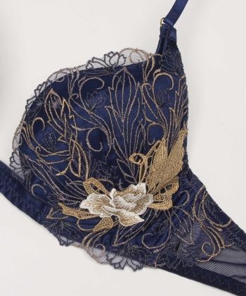 フェザーセレステ トリックリフト ブラ