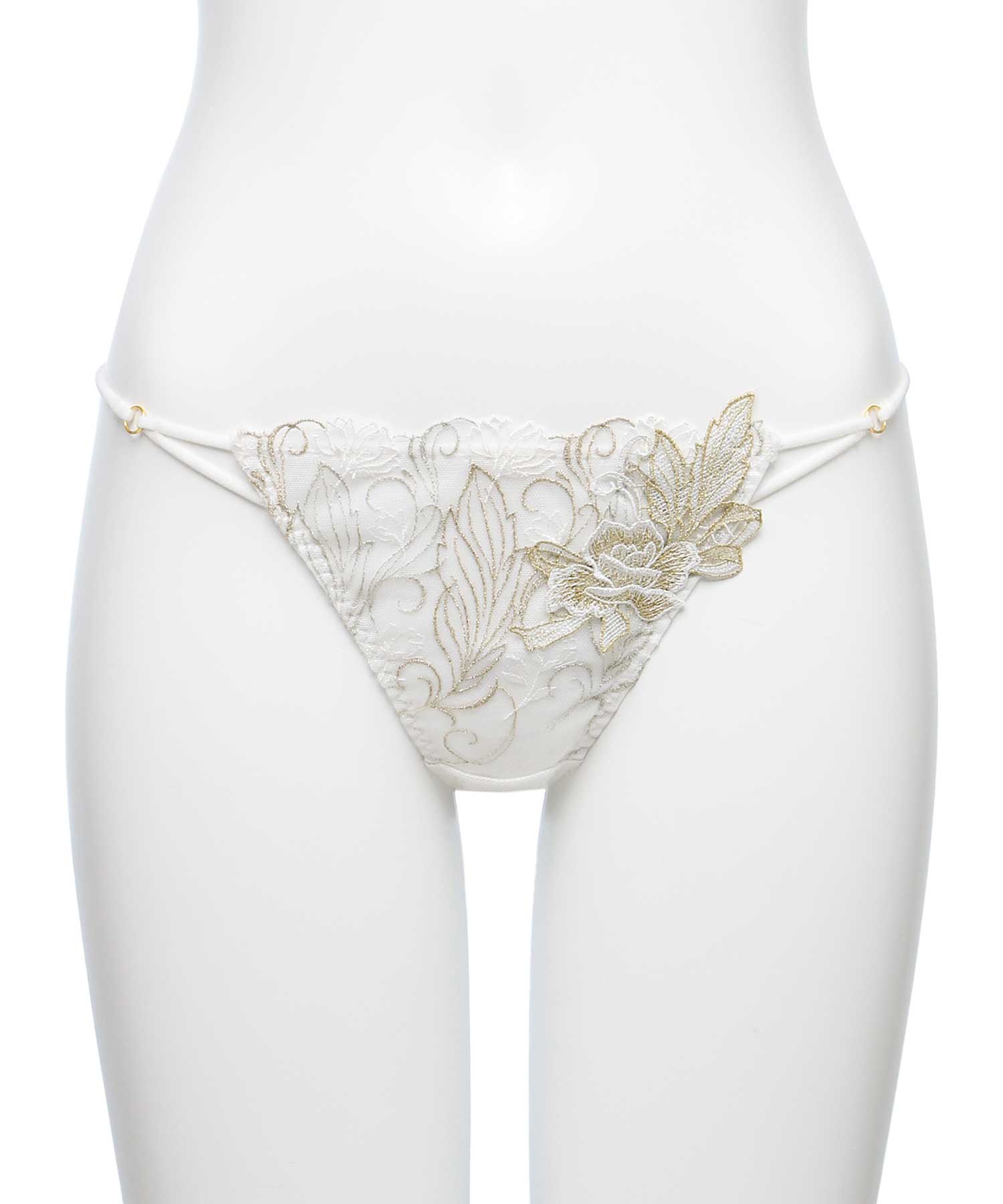 フェザーセレステ エンブロイダリーレース ショーツ