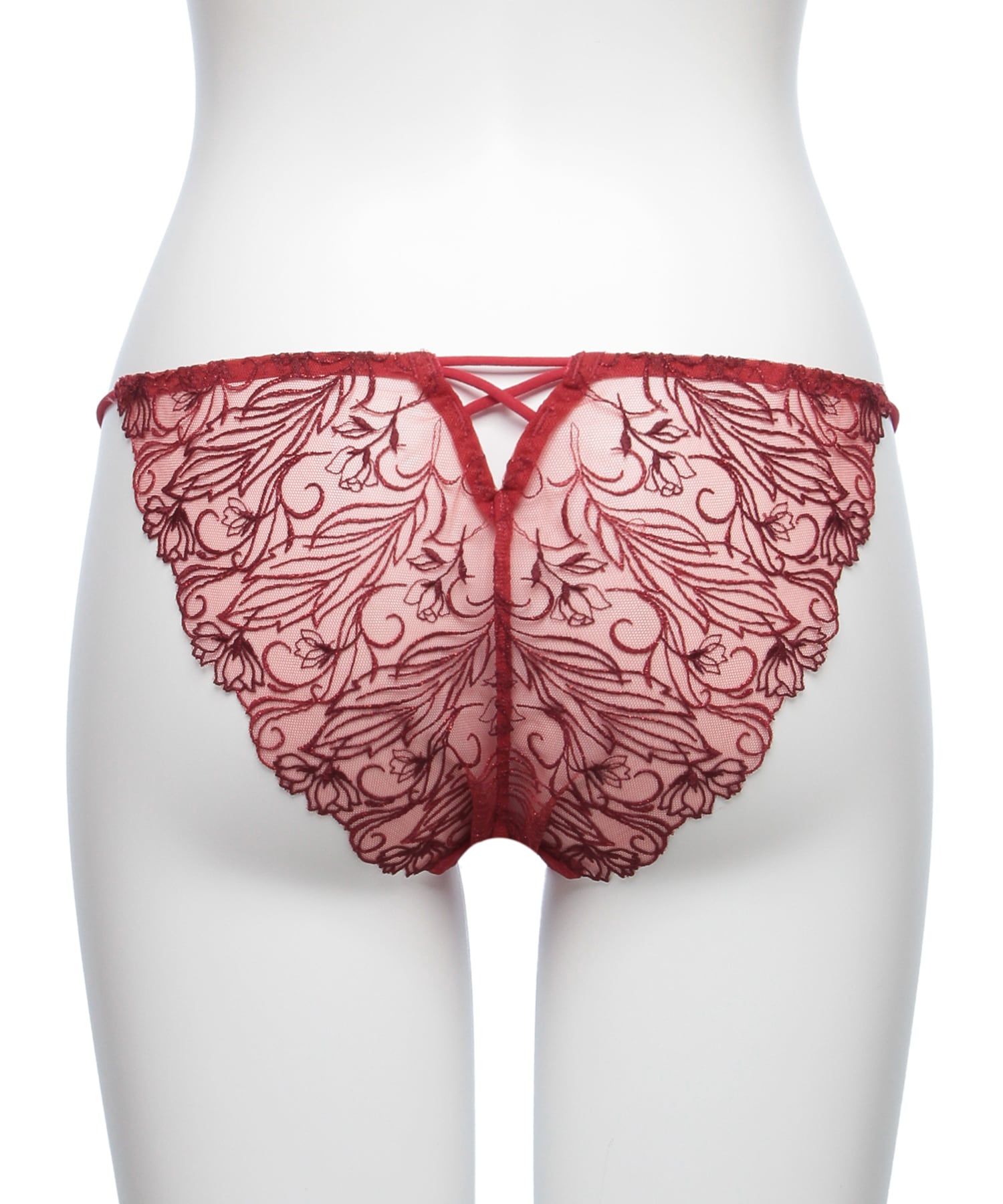 フェザーセレステ エンブロイダリーレース ショーツ