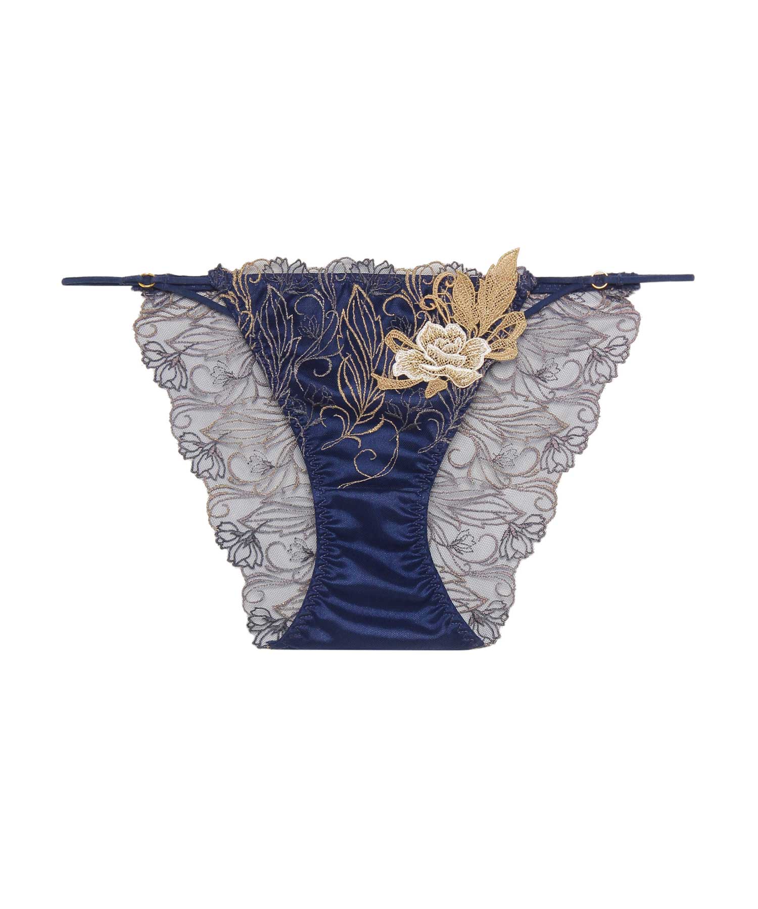 フェザーセレステ エンブロイダリーレース ショーツ