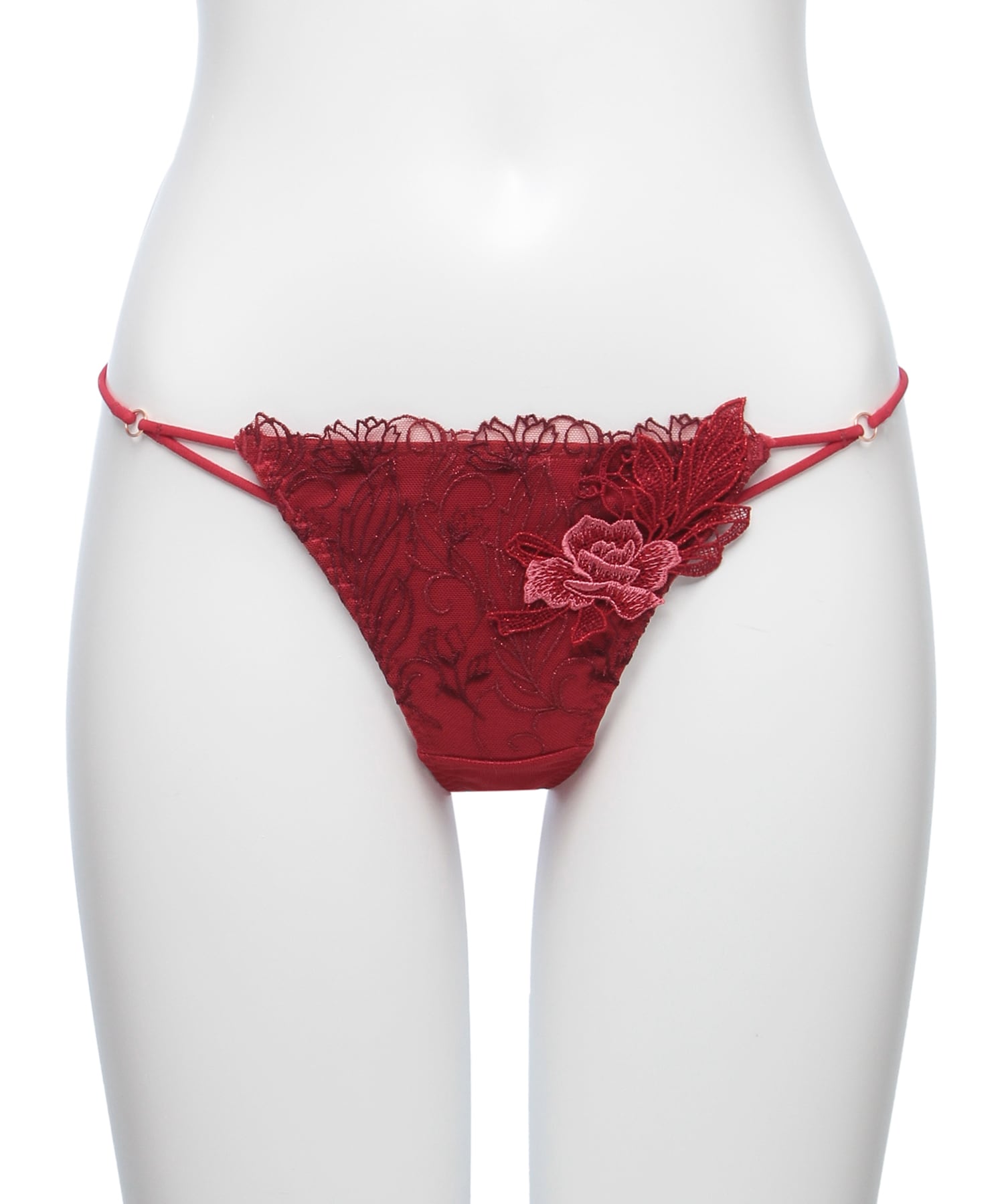 フェザーセレステ エンブロイダリーレース Tバック