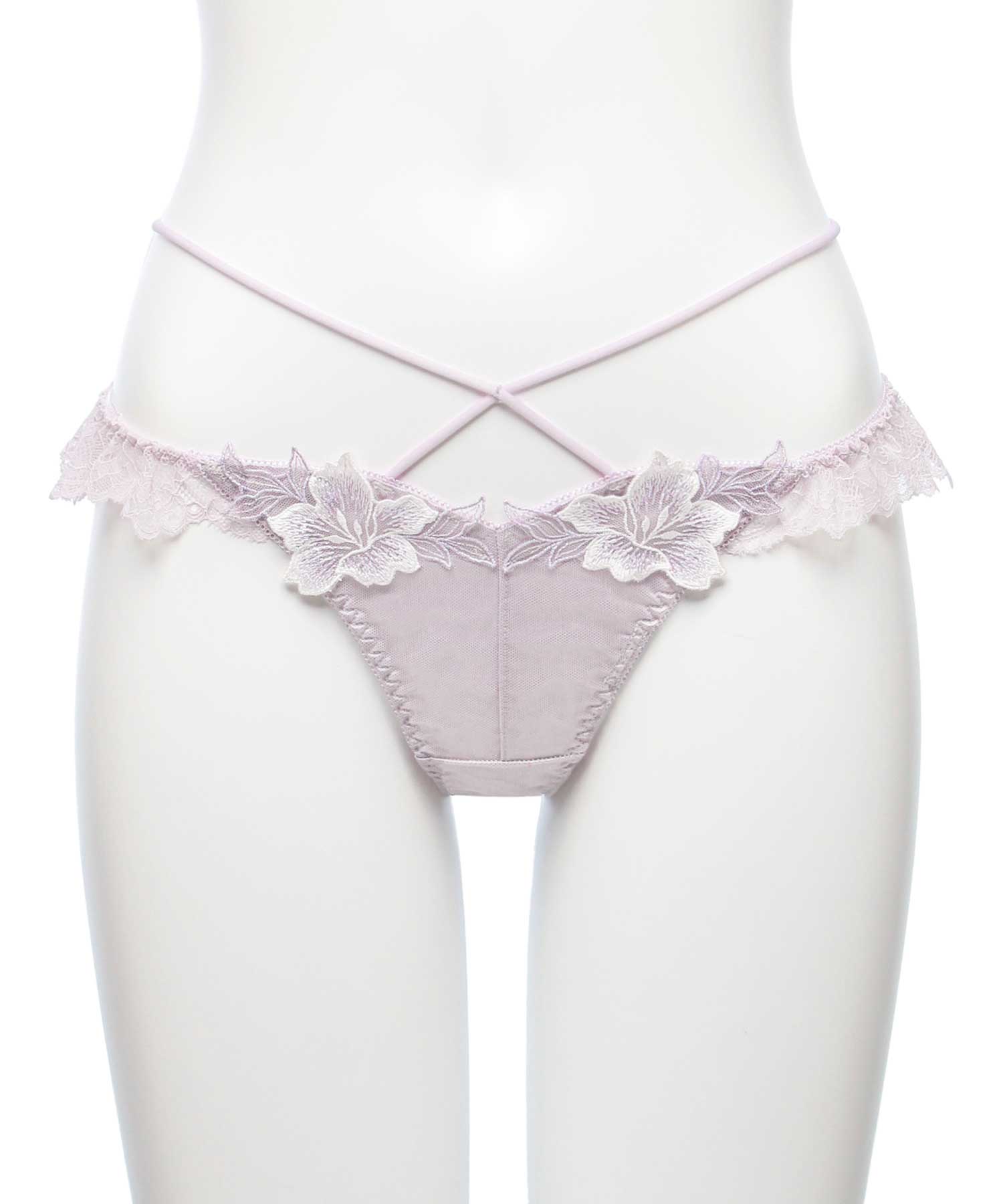 グロリアージュ フリルレース Tバック